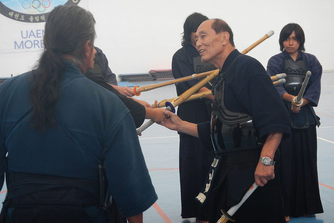 Seminario de Kendo con Yamanaka y Horiguchi Sensei