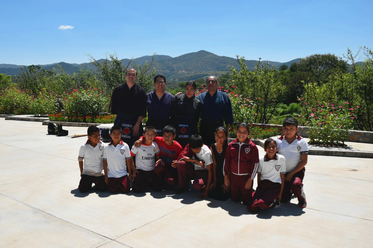 Exhibición de Kendo en Olinalá, Guerrero