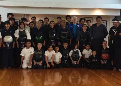 Práctica en Dojo Morita Puebla y VI Torneo Shingu No Kokoro, 2015