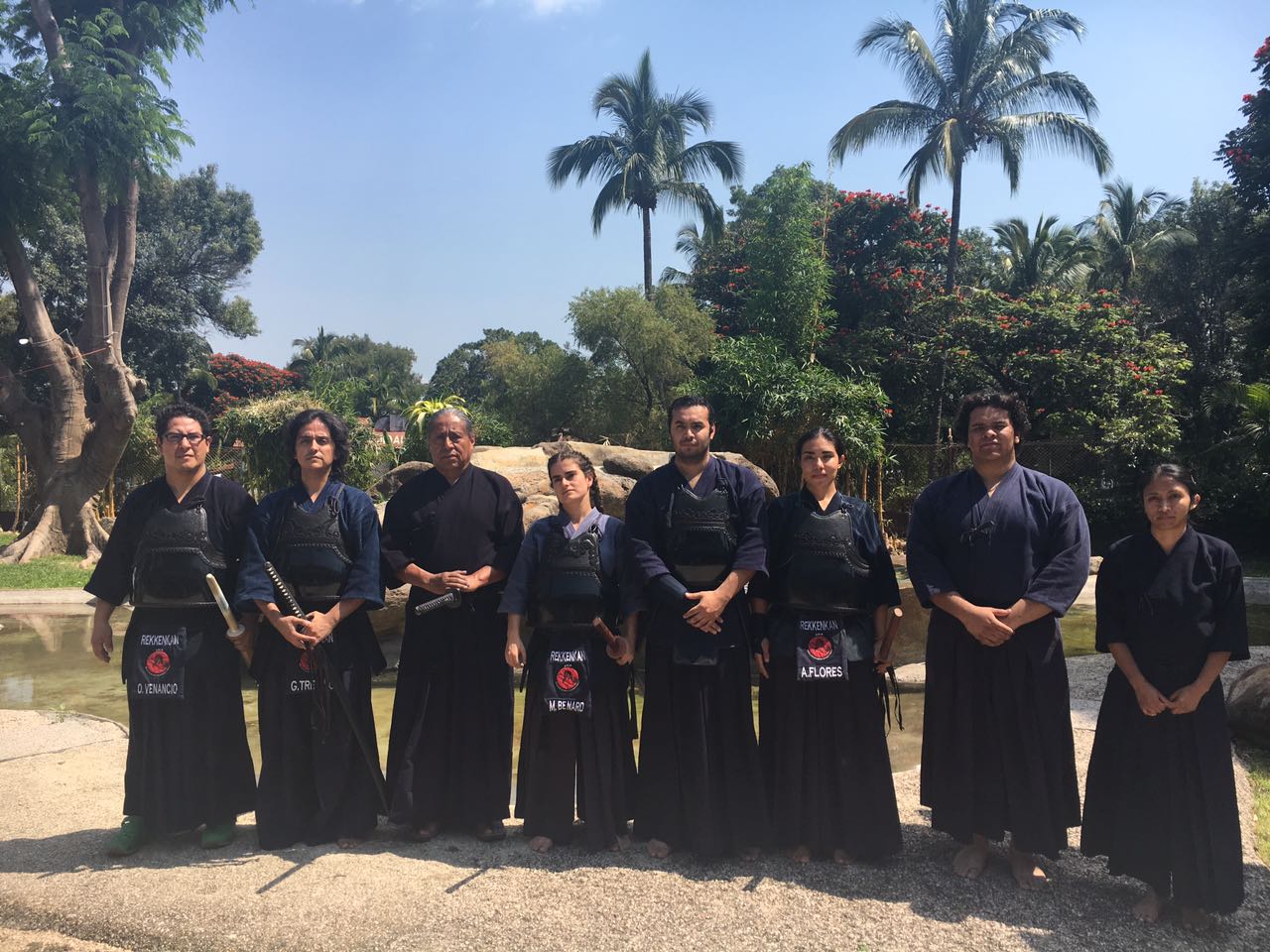 Exhibición de Kendo en la VII Bamboo Fest 2016, Cuautla, Morelos